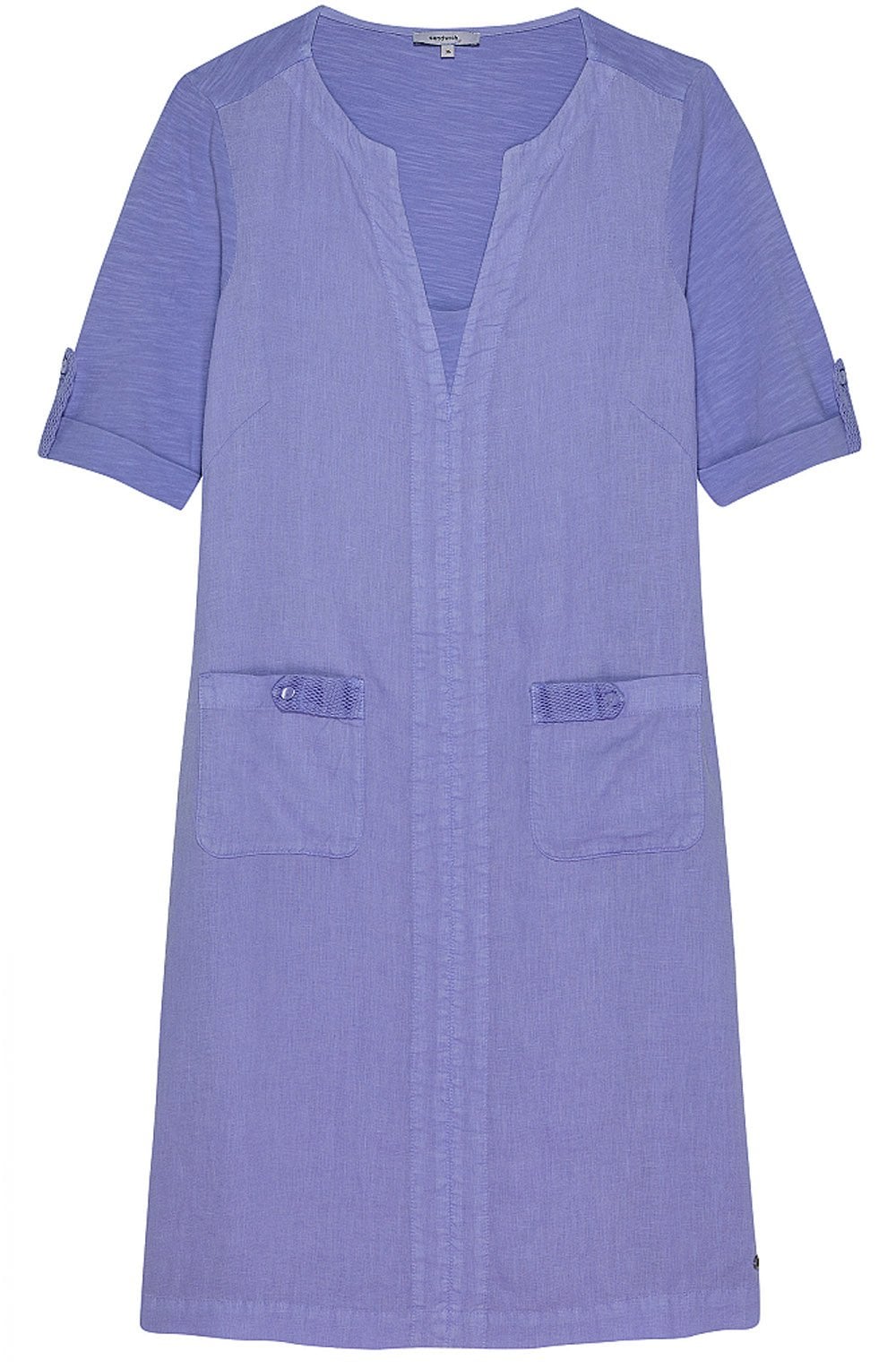 Jacaranda Purple Linen Dress