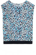 Kayaking Leopard Print Blouse