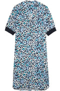 Kayaking Leopard Print Dress