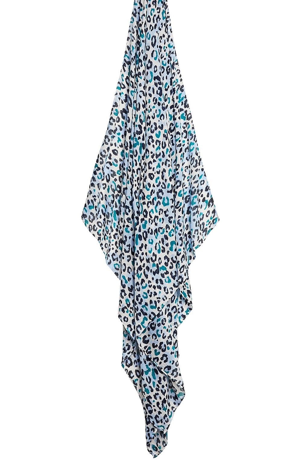 Kayaking Leopard Print Scarf