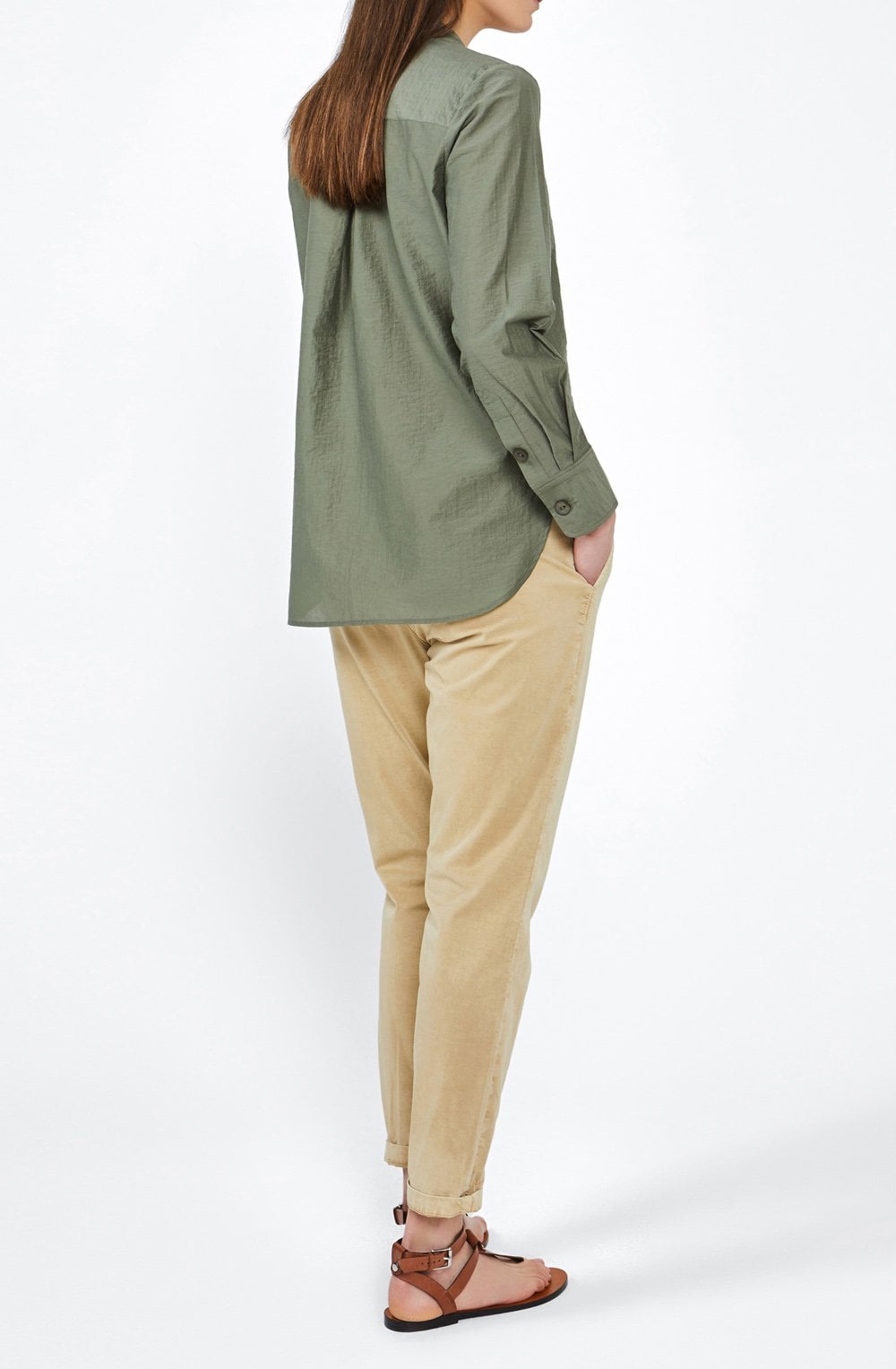 Khaki Blouse