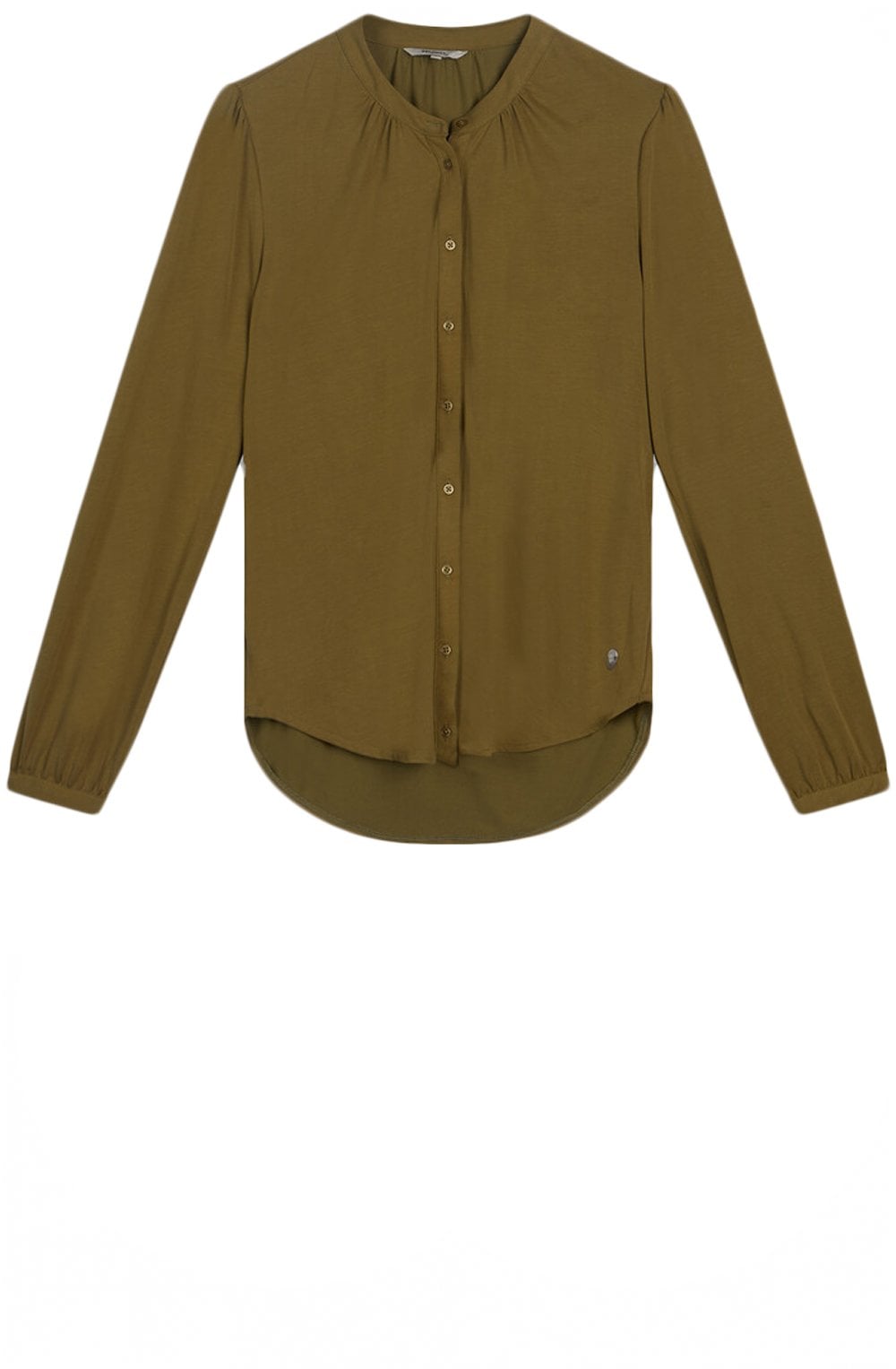 Khaki Green Blouse