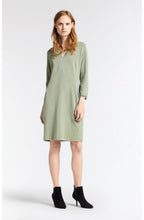 Khaki Green Jersey Dress