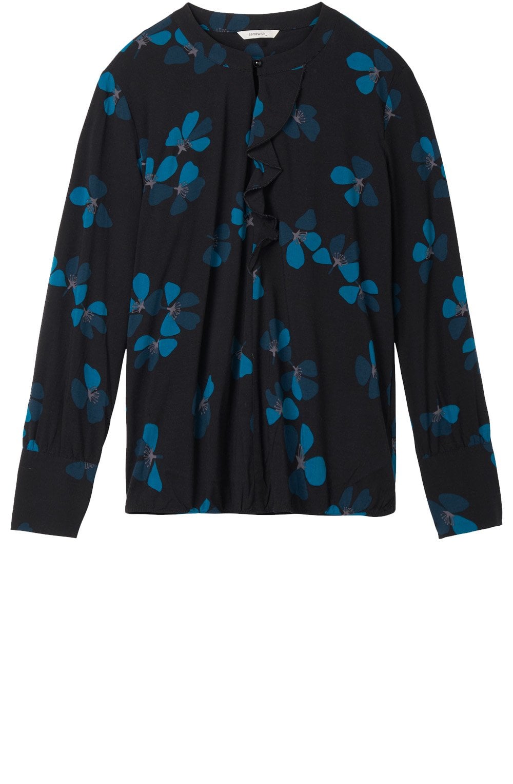 Lagoon Floral Print Blouse