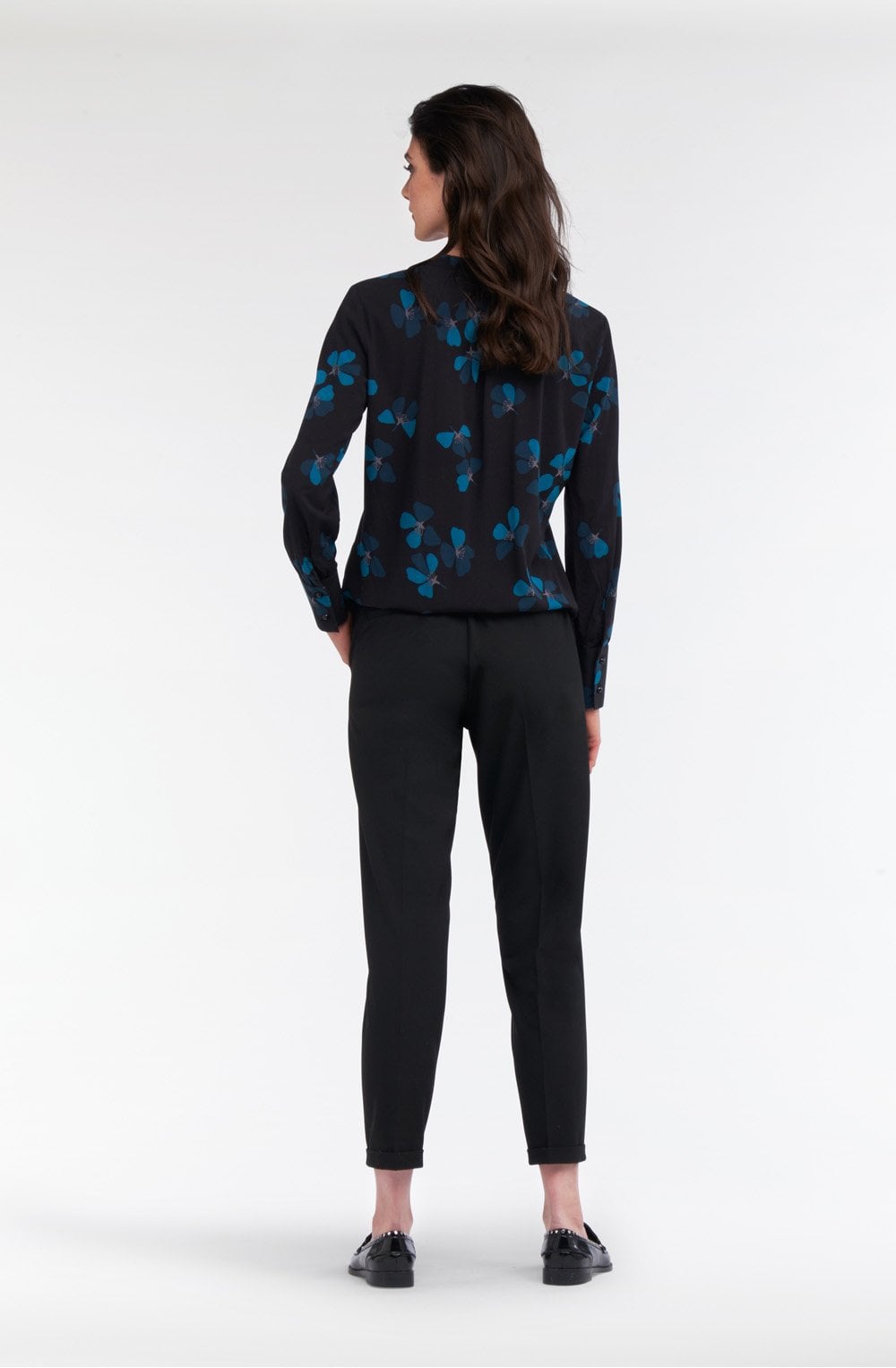 Lagoon Floral Print Blouse