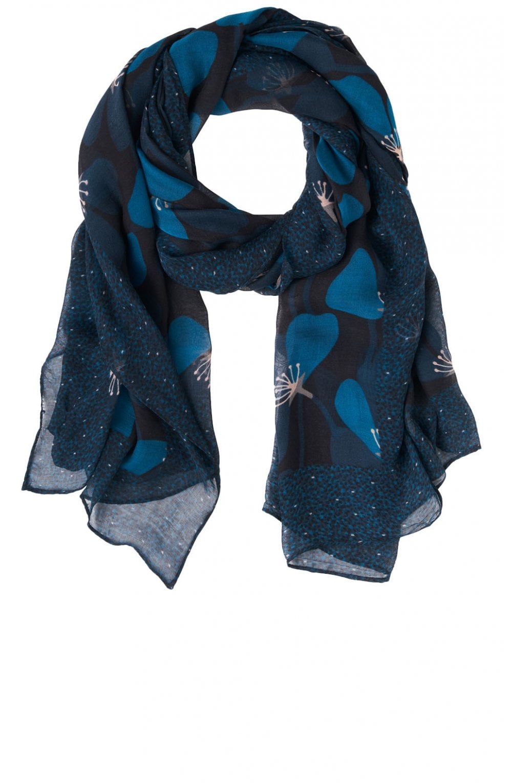 Lagoon Floral Scarf