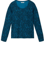 Lagoon Patterned Top