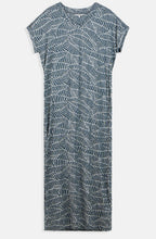 Leaf Design Maxi Dress