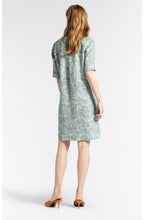 Leaf Patterned Shift Dress