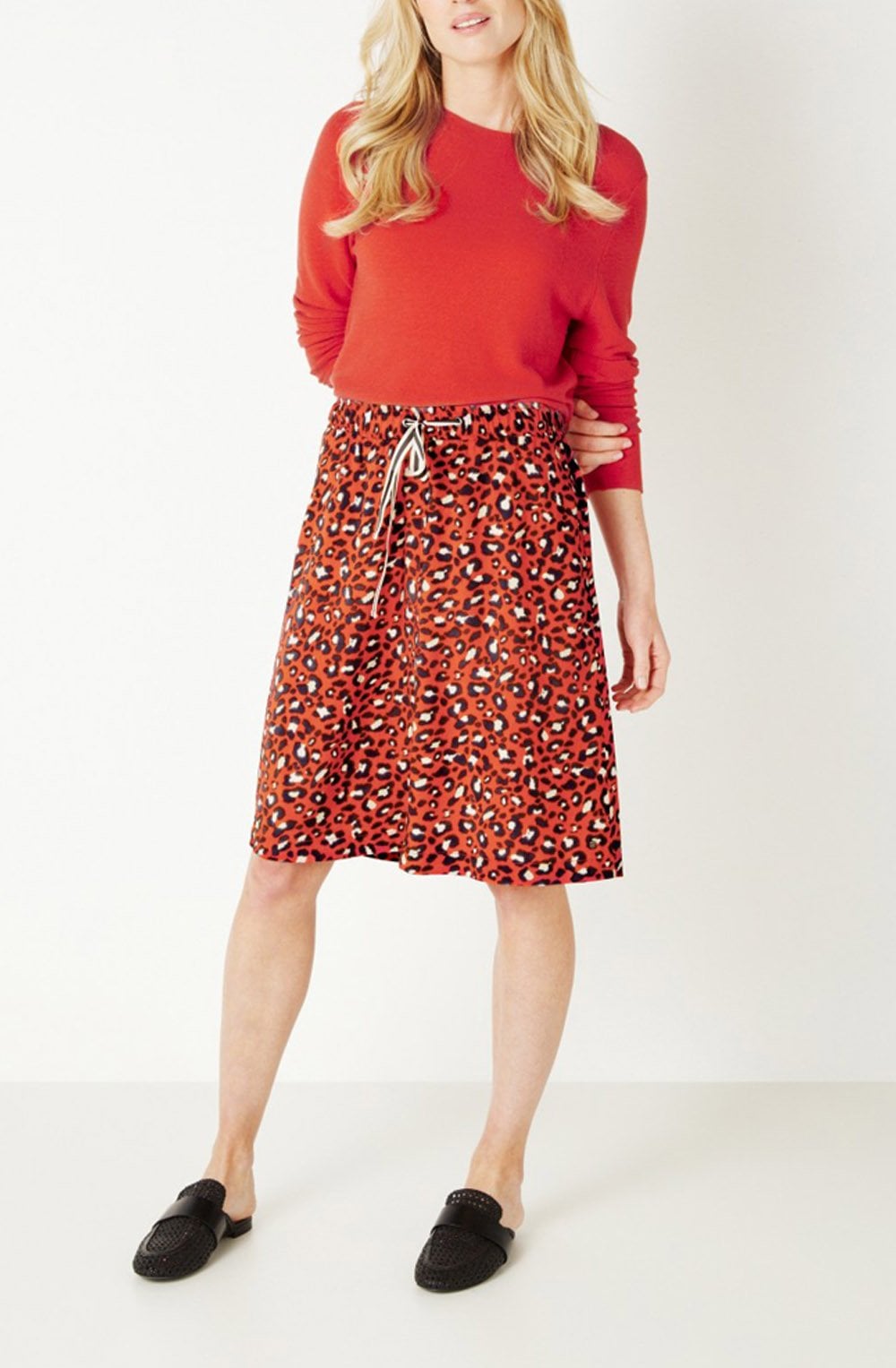Leopard Print Skirt