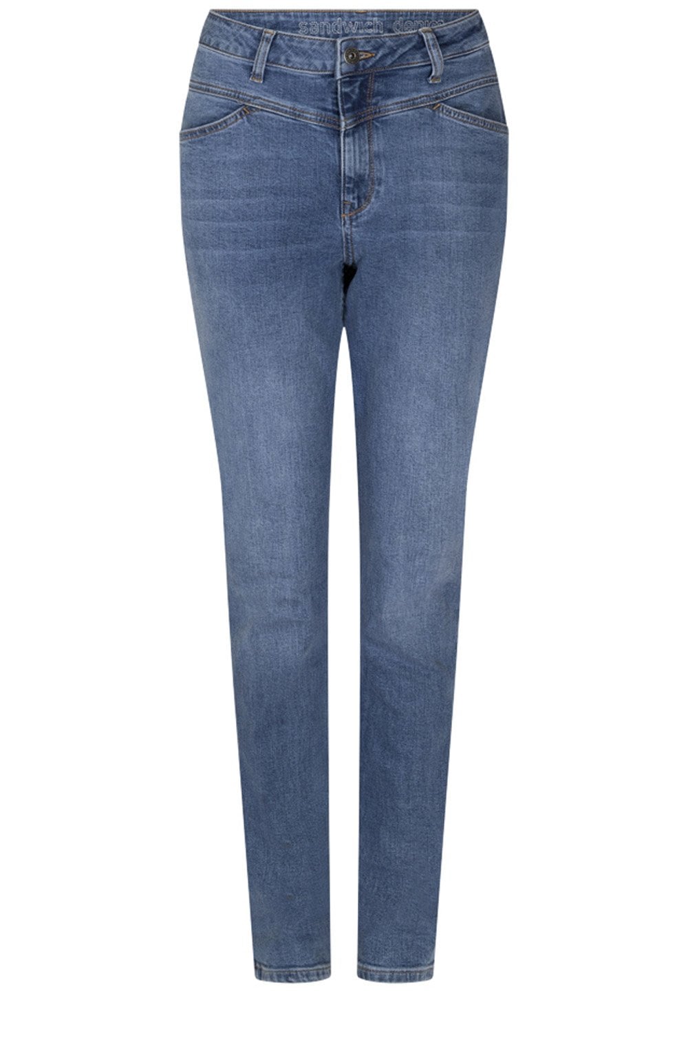 Light Blue Denim Skinny High Waist Jeans