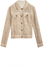 Light Khaki Linen Jacket