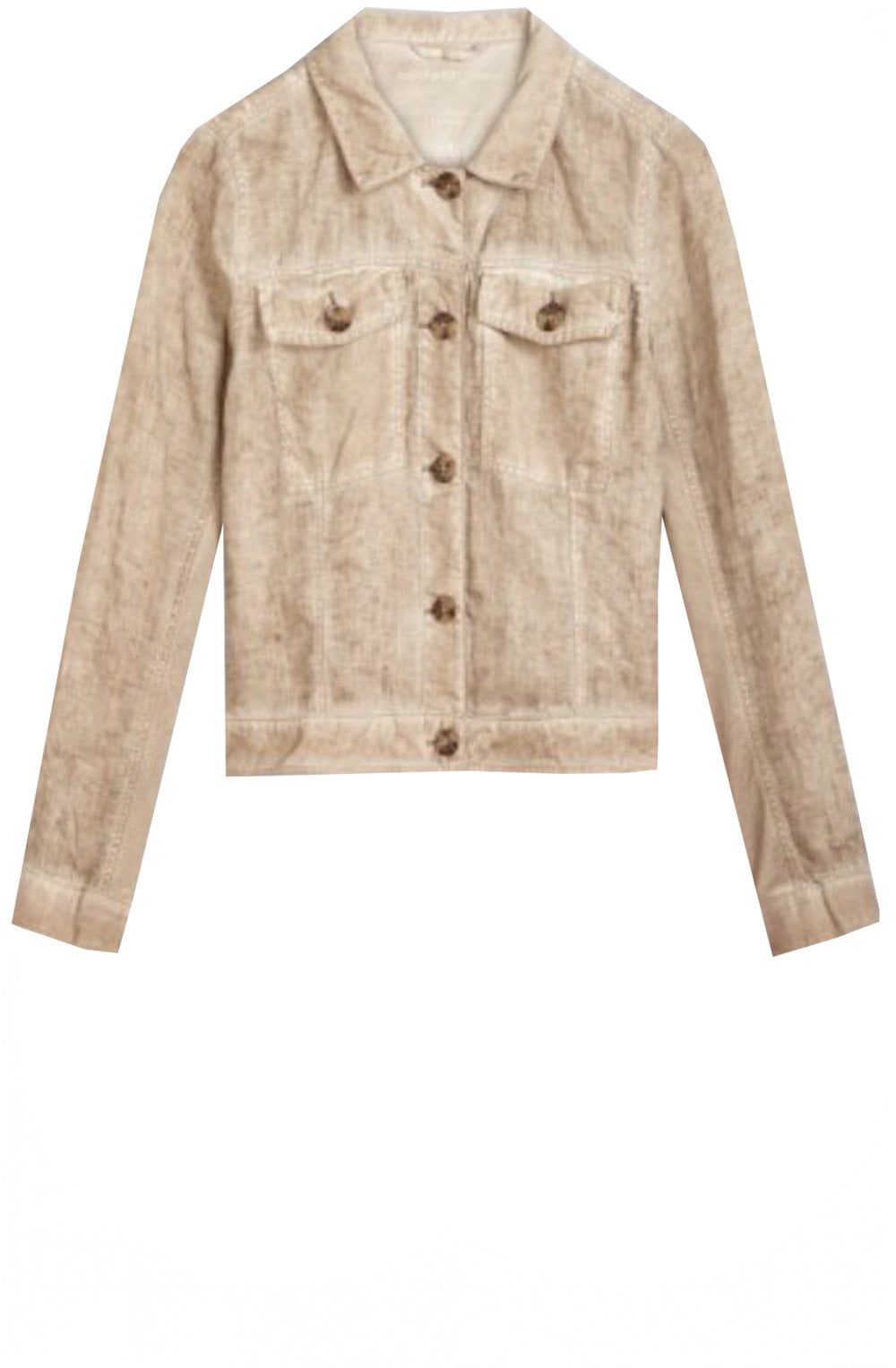 Light Khaki Linen Jacket