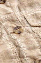 Light Khaki Linen Jacket