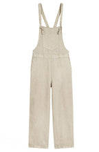 Light Khaki Linen Jumpsuit