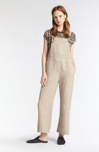 Light Khaki Linen Jumpsuit