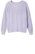 Lilac Ribbed Knit Jumper