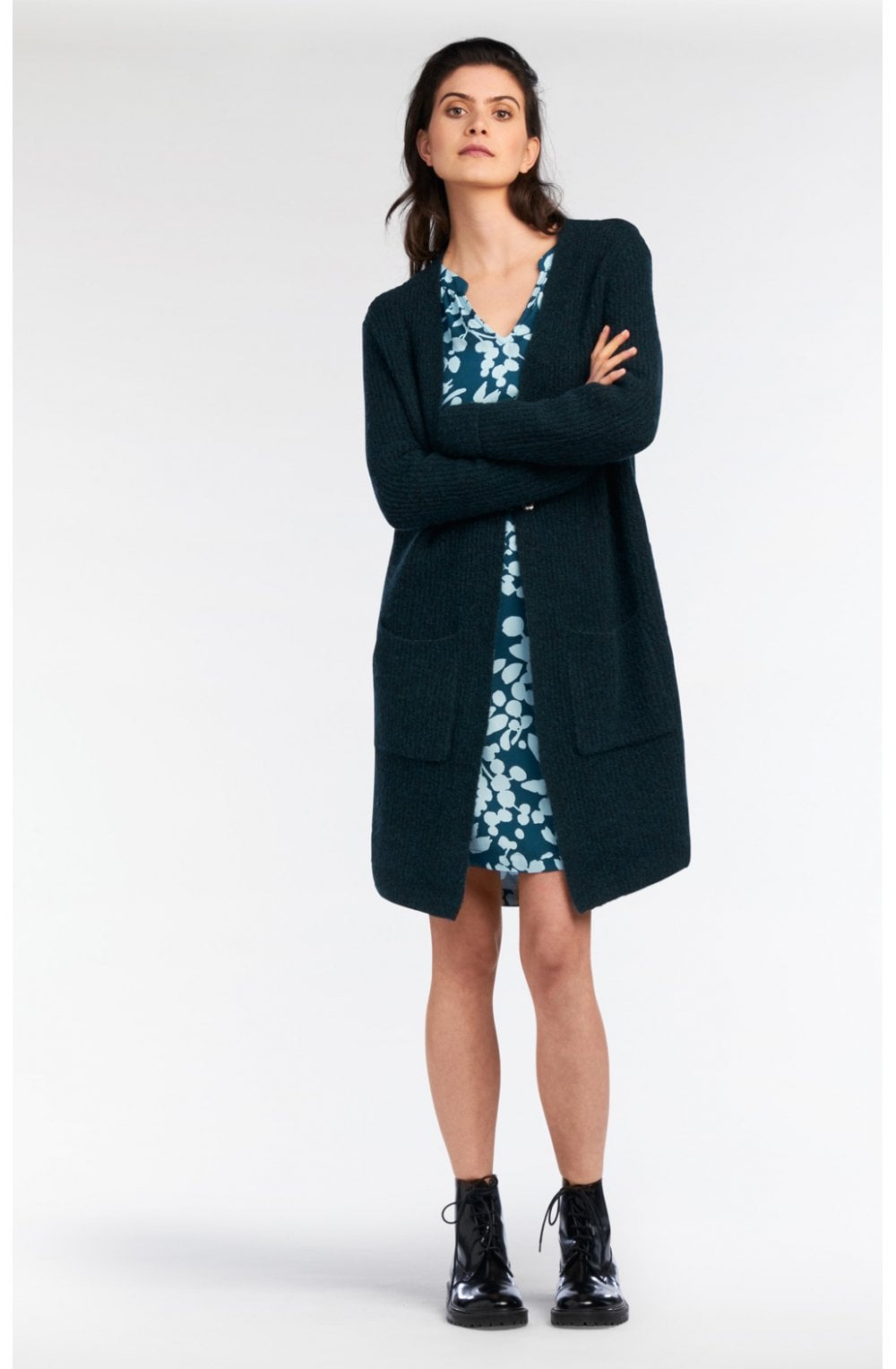 Long Line Knit Cardigan