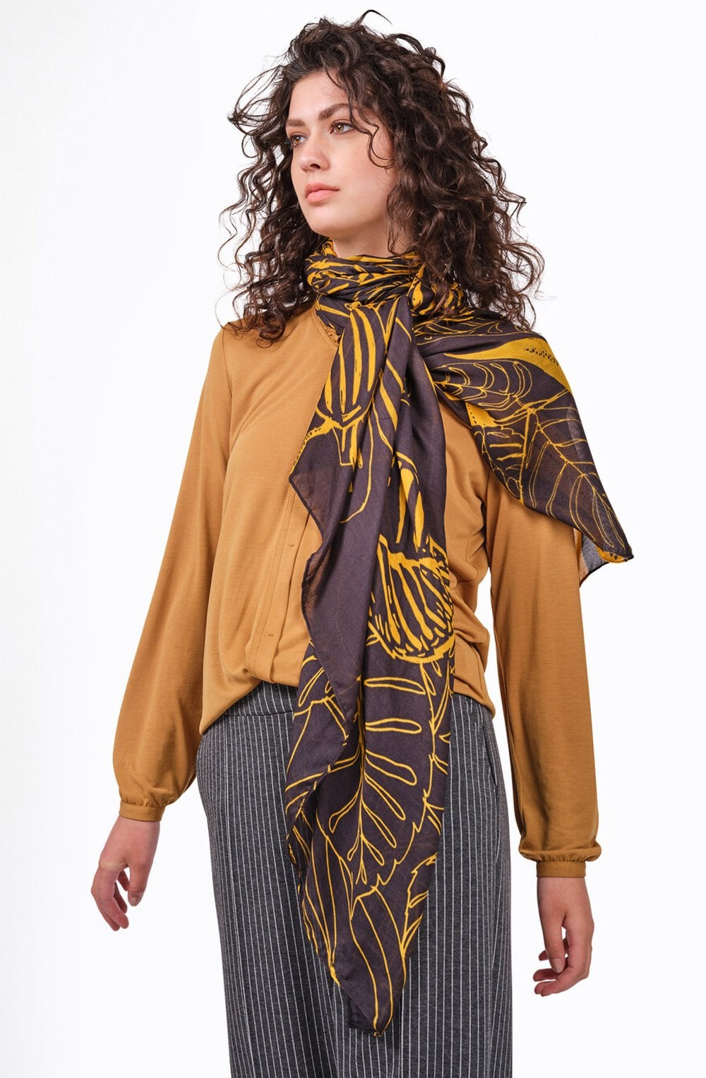 Mango Mojito Bold Print Scarf