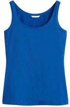 Marine Blue Vest Top