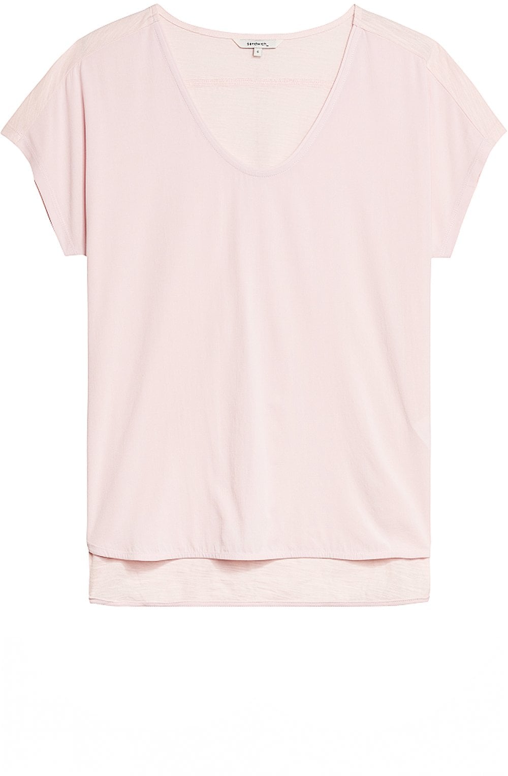 Mauve Chalk Boxy Top