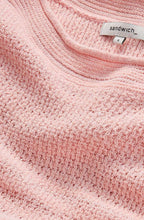Mauve Chalk Woven Knit Jumper