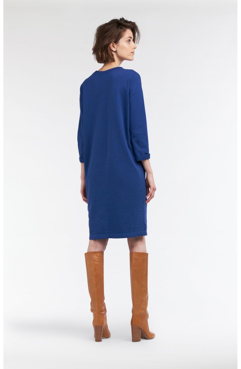 Merlin Blue Shift Dress