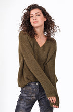 Military Green Knit Jumper