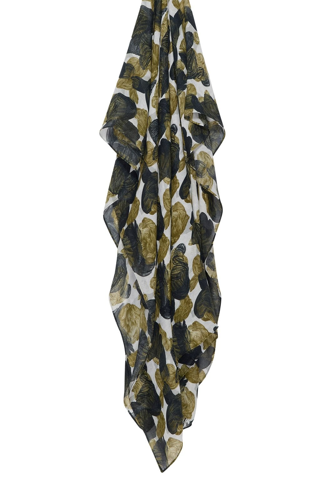 Military Olive Patterned Scarf