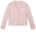 Misty Rose Linen Jacket