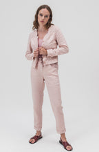 Misty Rose Linen Jacket