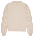 Moonbeam Ruched Shoulder Sweatshirt