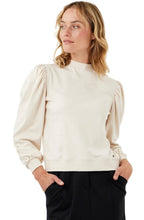 Moonbeam Ruched Shoulder Sweatshirt