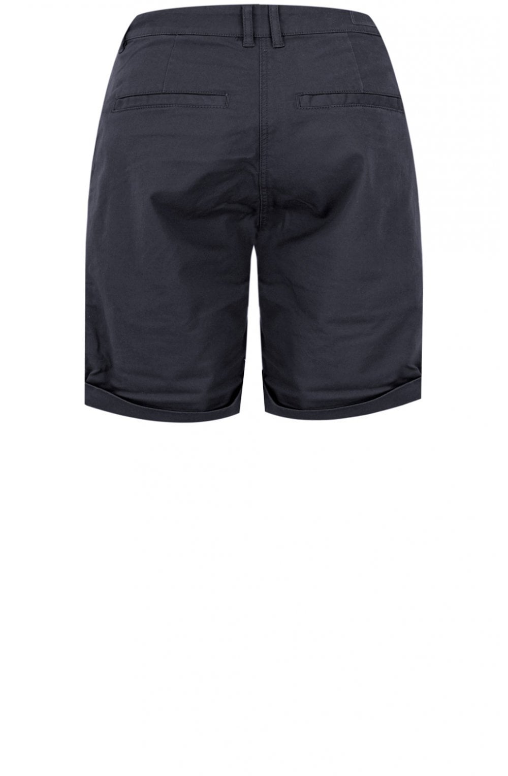 Navy Cotton slim fit Shorts