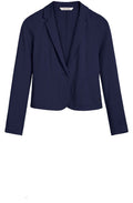 Navy Jersey Jacket