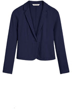 Navy Jersey Jacket