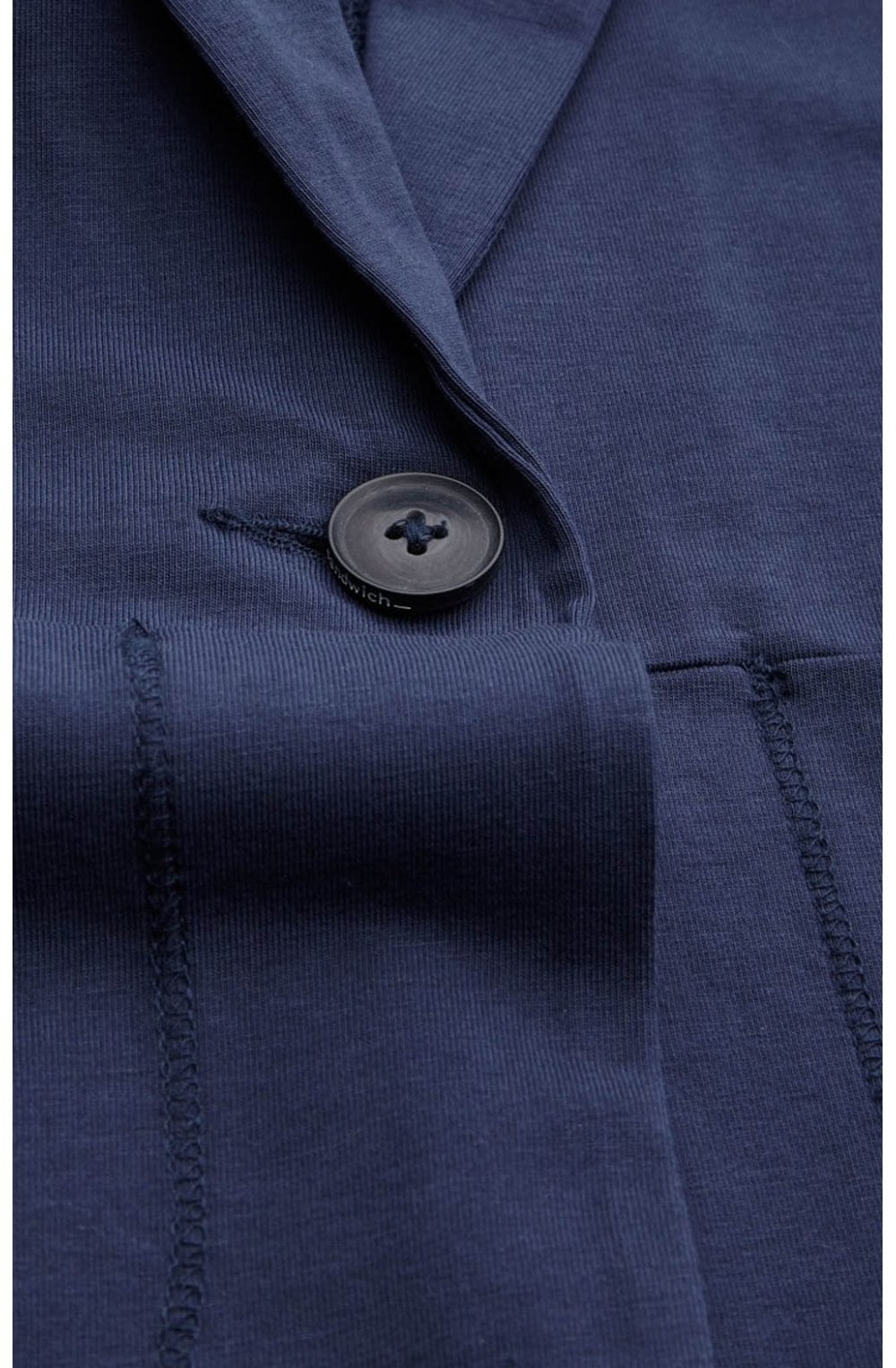 Navy Jersey Jacket