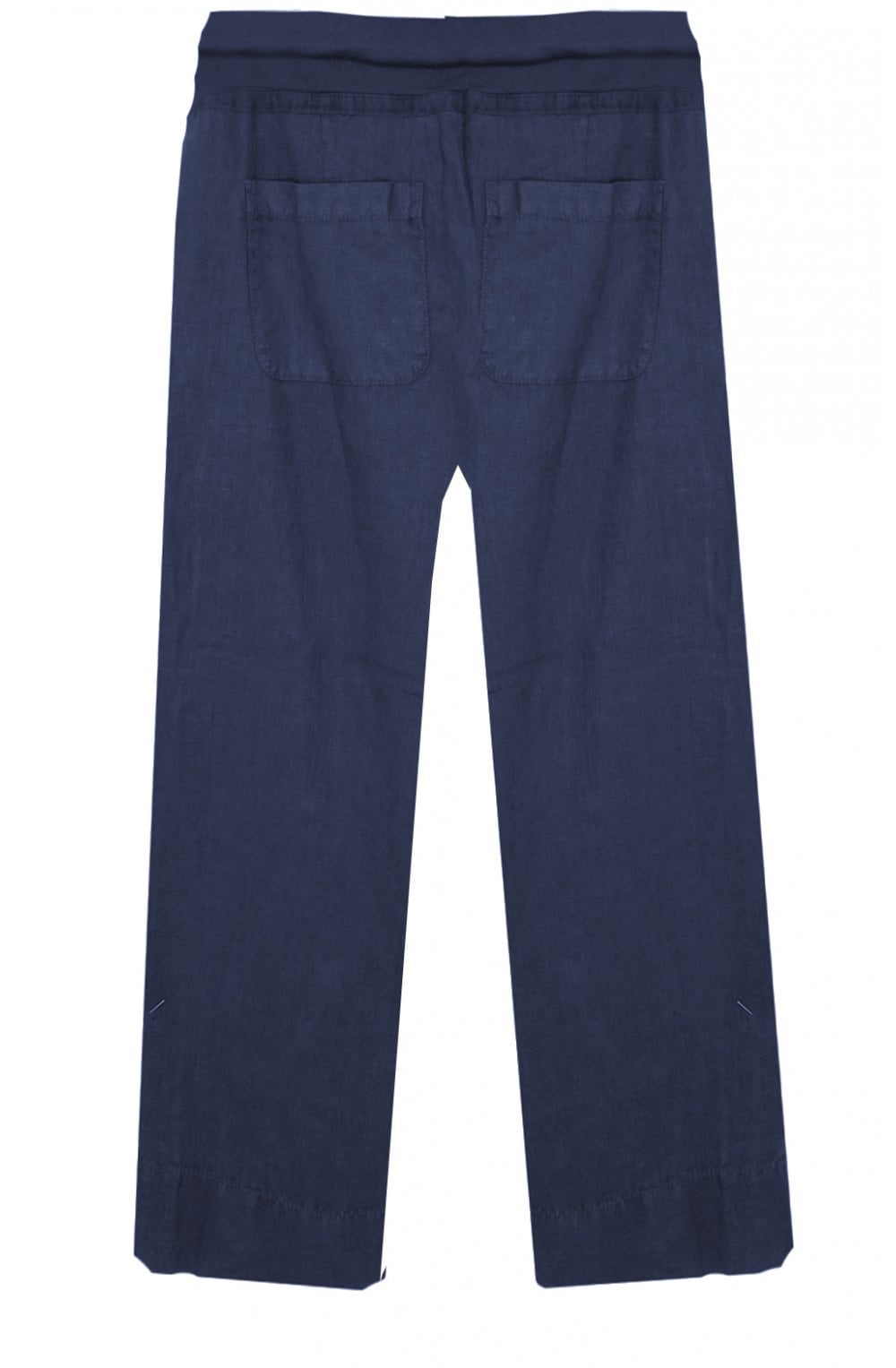 Navy Linen Culottes