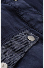 Navy Linen Jacket
