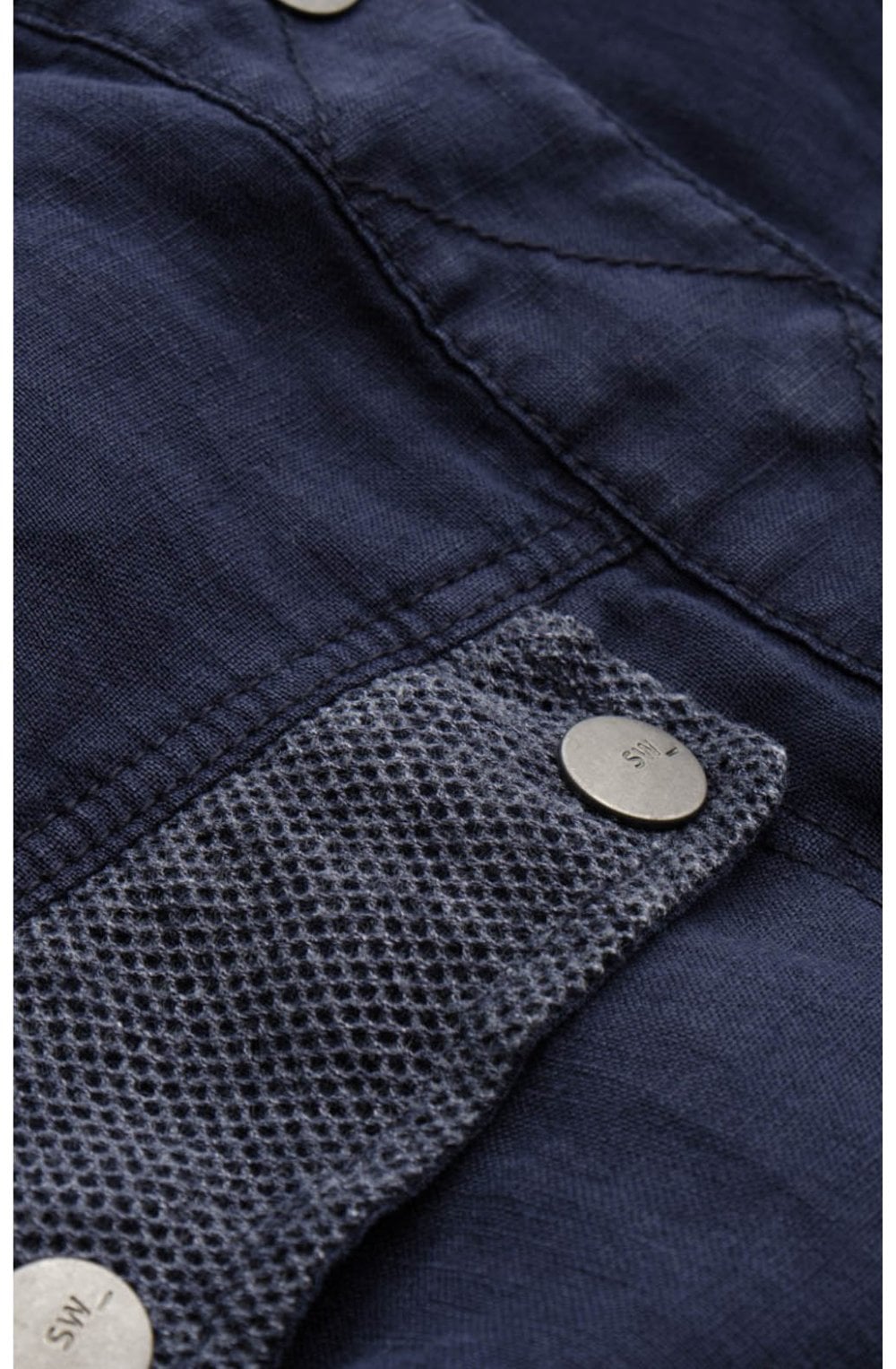 Navy Linen Jacket