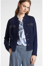Navy Linen Jacket