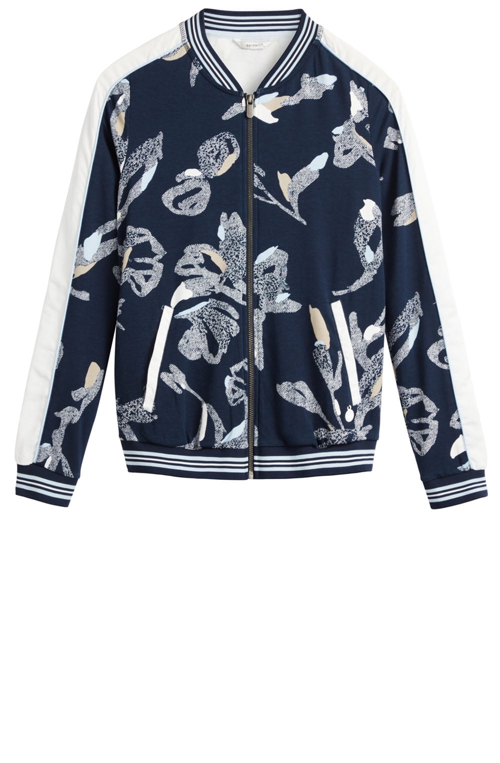 Navy Patterned Jacket