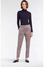 Navy Roll Neck Jersey Top