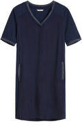 Navy Shift Dress