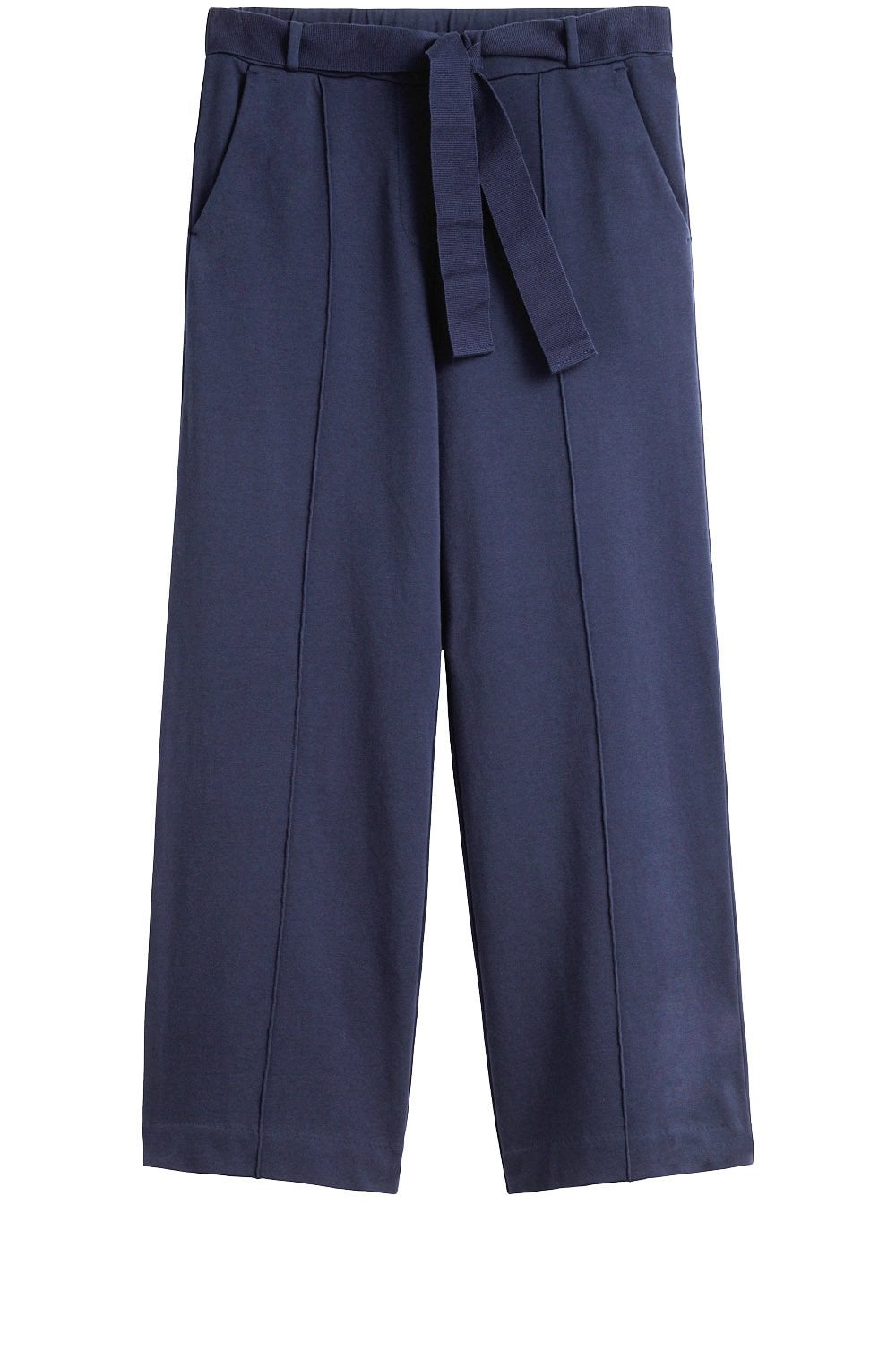 Navy Wide Leg Culottes