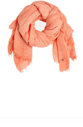 Neon Coral Scarf