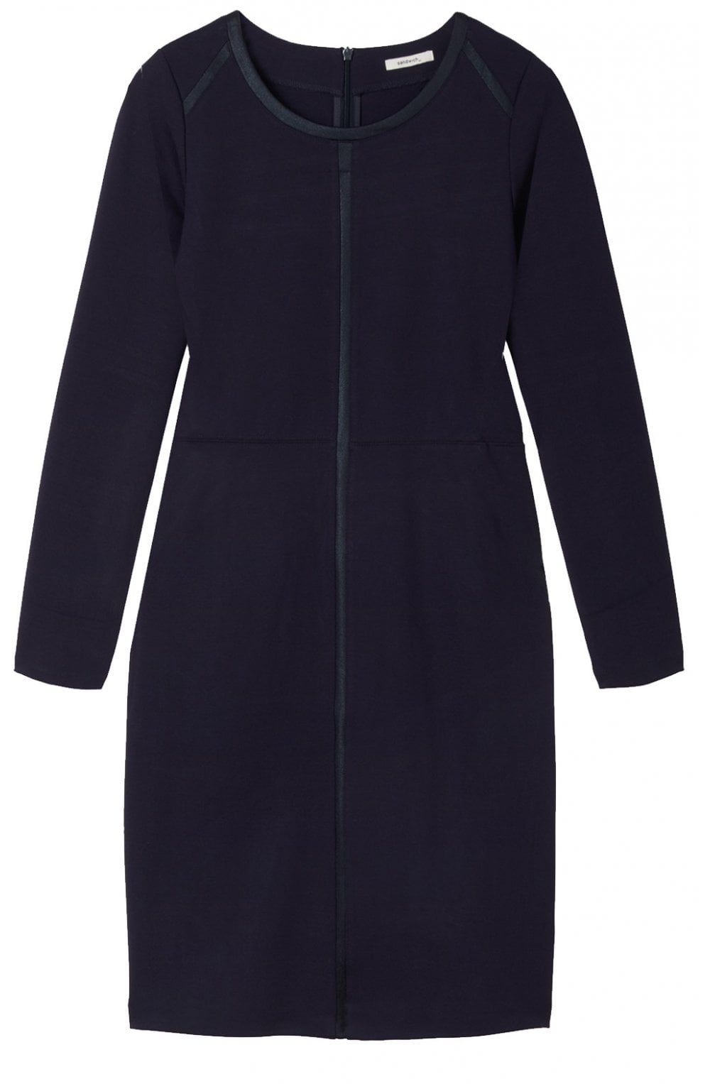 Night Sky Fitted Jersey Dress