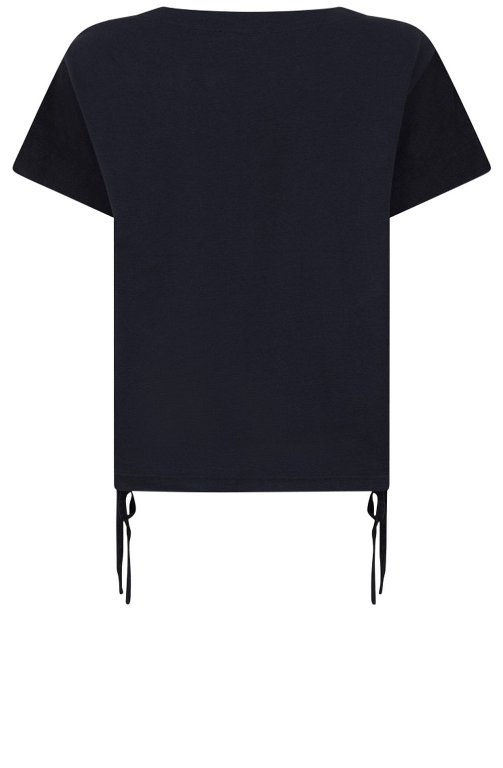 Night Sky Linen Tie Detail Top
