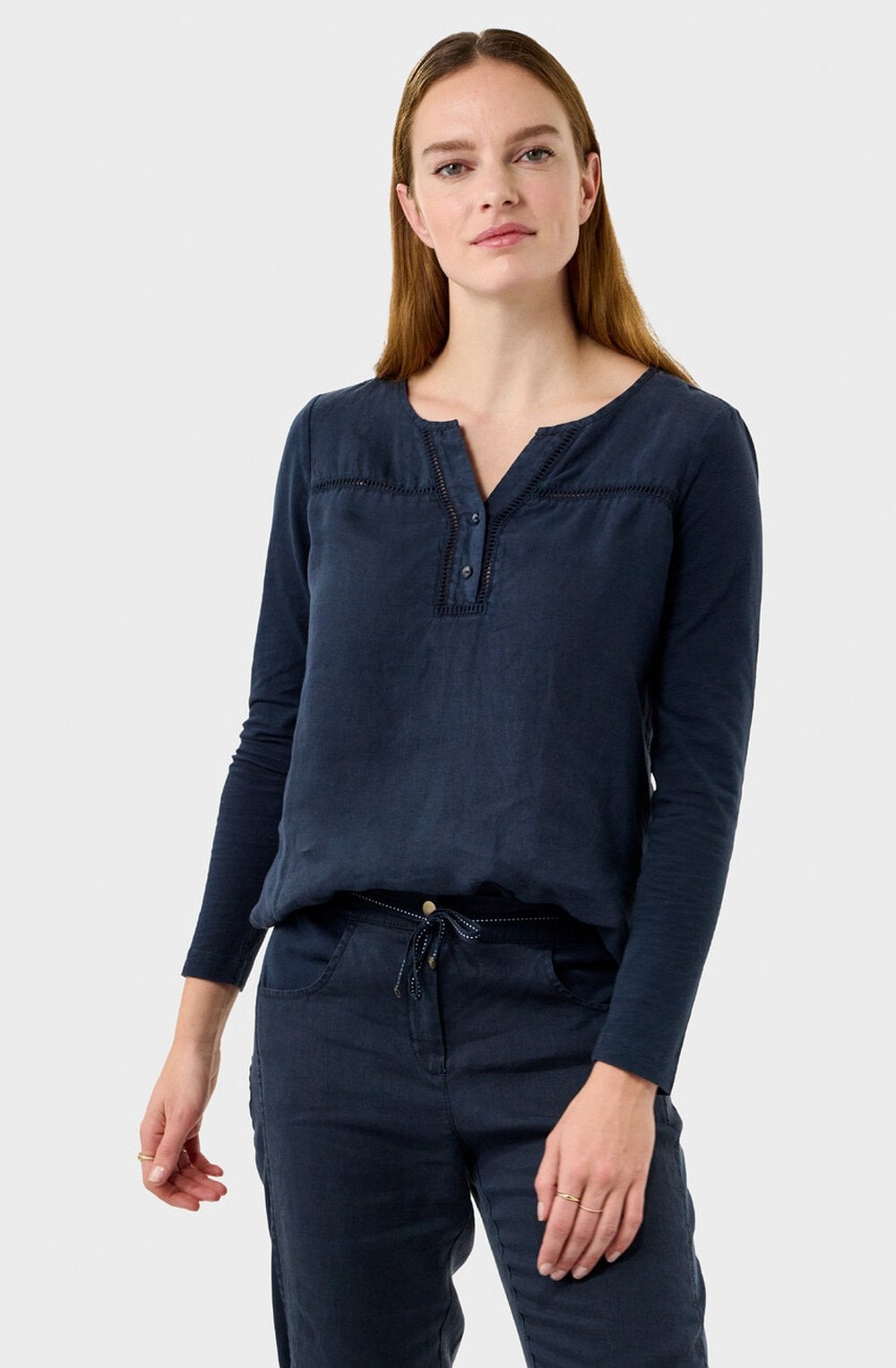 Night Sky Linen Top