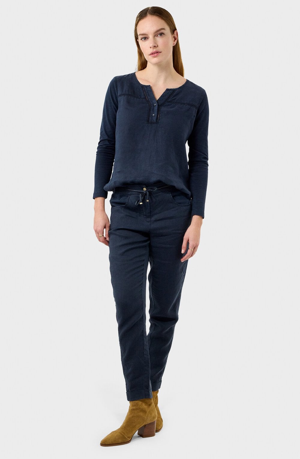 Night Sky Linen Top